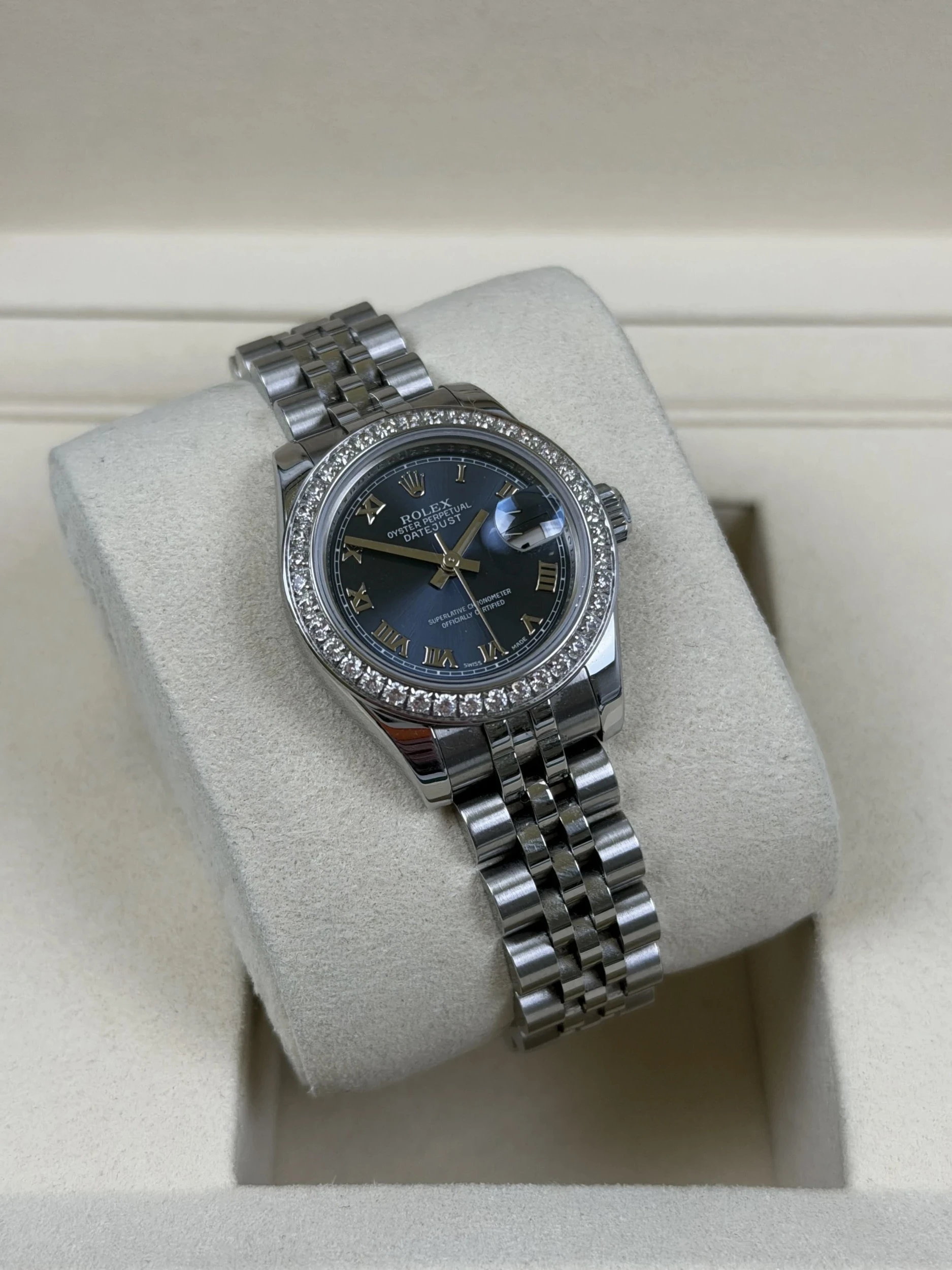 2008 ROLEX DATEJUST 26MM STAINLESS STEEL 179160