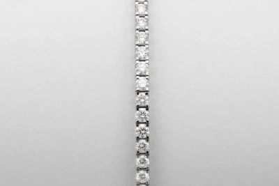 18ct White Gold 3.50ct Diamond Tennis Bracelet