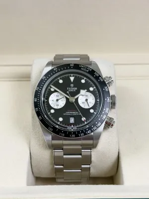 2023 Tudor Black Bay Chrono 41mm Stainless Steel 79360N Black dial
