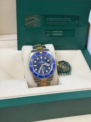 2020 Rolex Submariner "Bluesy" 126613LB