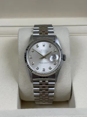 1996 Rolex Datejust 36mm Stainless Steel 16234