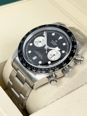2023 Tudor Black Bay Chrono 41mm Stainless Steel 79360N Black dial